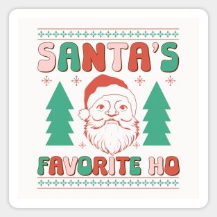 Santas favorite ho Magnet